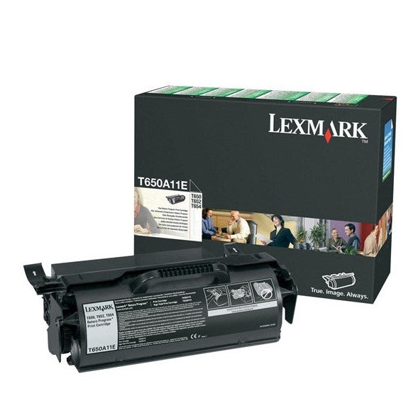 Toner Originale Lexmark T650A11E Nero