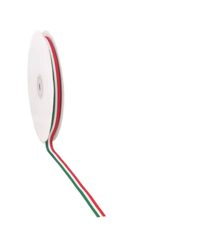 GANGYUAN Nastro decorativo in nylon tricolore, 10 m, rosso, bianco, blu, per la realizzazione di accessori, confezioni regalo, celebrazioni nazionali (10 m x 40 mm GANGYUAN Nastro decorativo in nylon tricolore, 10 m, rosso, bianco, blu, per la realizzazione di accessori, confezioni regalo, celebrazioni nazionali (10 m x 40 mm