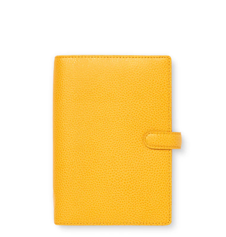 Organizer Filofax Finsbury Personal Senape con Planner Annuale non Datato