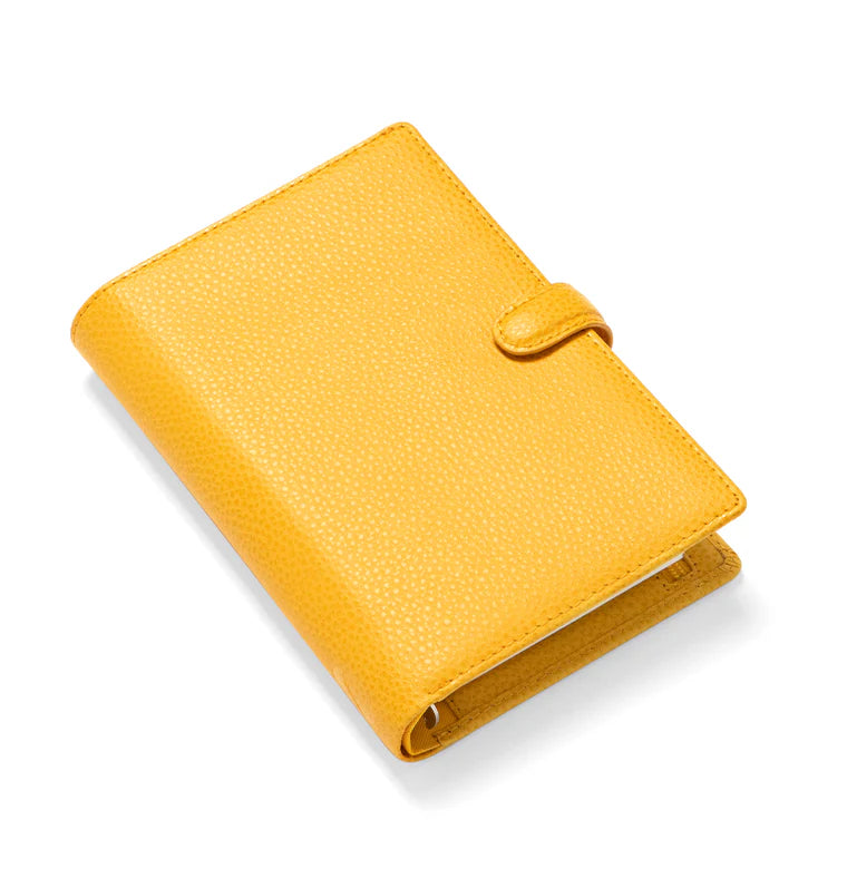 Organizer Filofax Finsbury Personal Senape con Planner Annuale non Datato