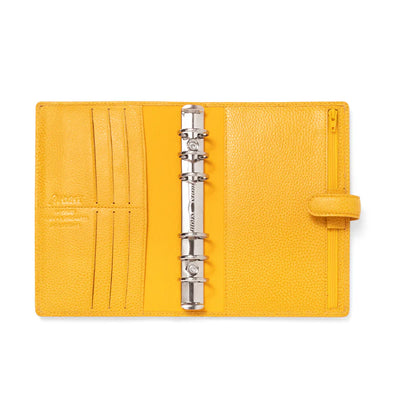 Organizer Filofax Finsbury Personal Senape con Planner Annuale non Datato