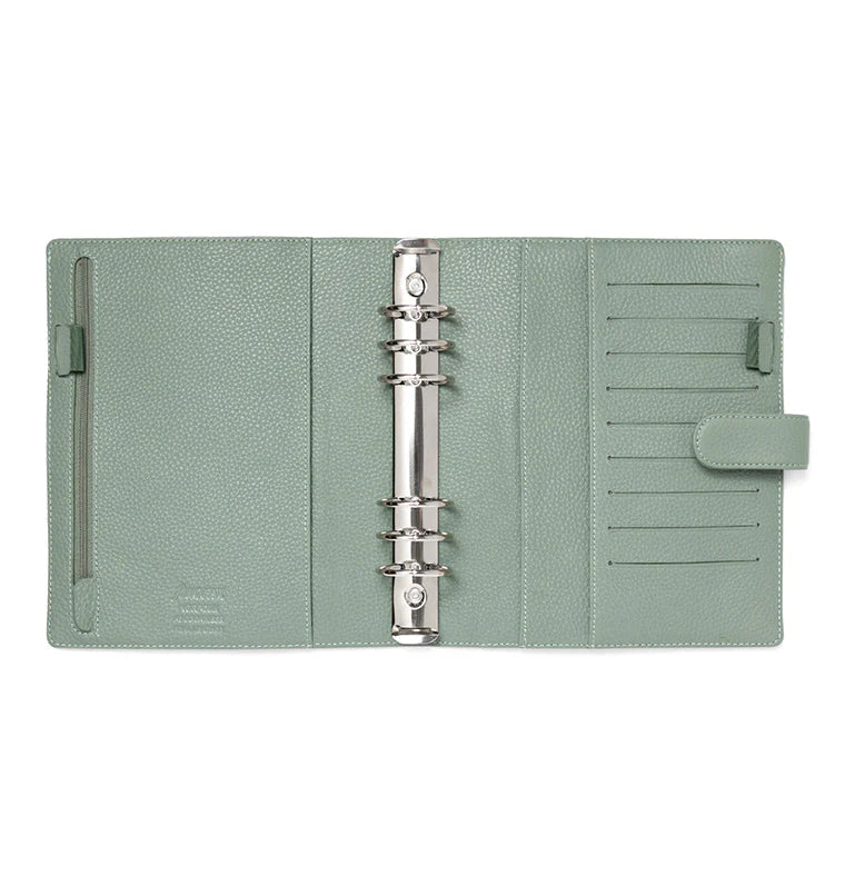 Organizer Filofax Norfolk A5 Salvia con Planner Annuale non Datato