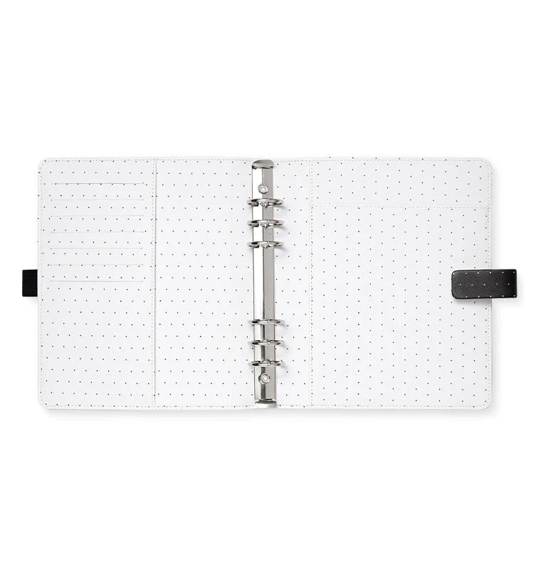 Organizer Filofax Non Datato Moonlight Nero A5