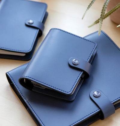Organizer Filofax Original Pocket Blu con Planner Annuale non Datato
