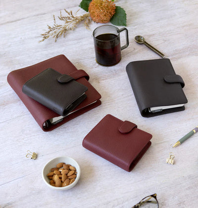 Organizer Filofax Norfolk A5 Ribes con Planner Annuale non Datato