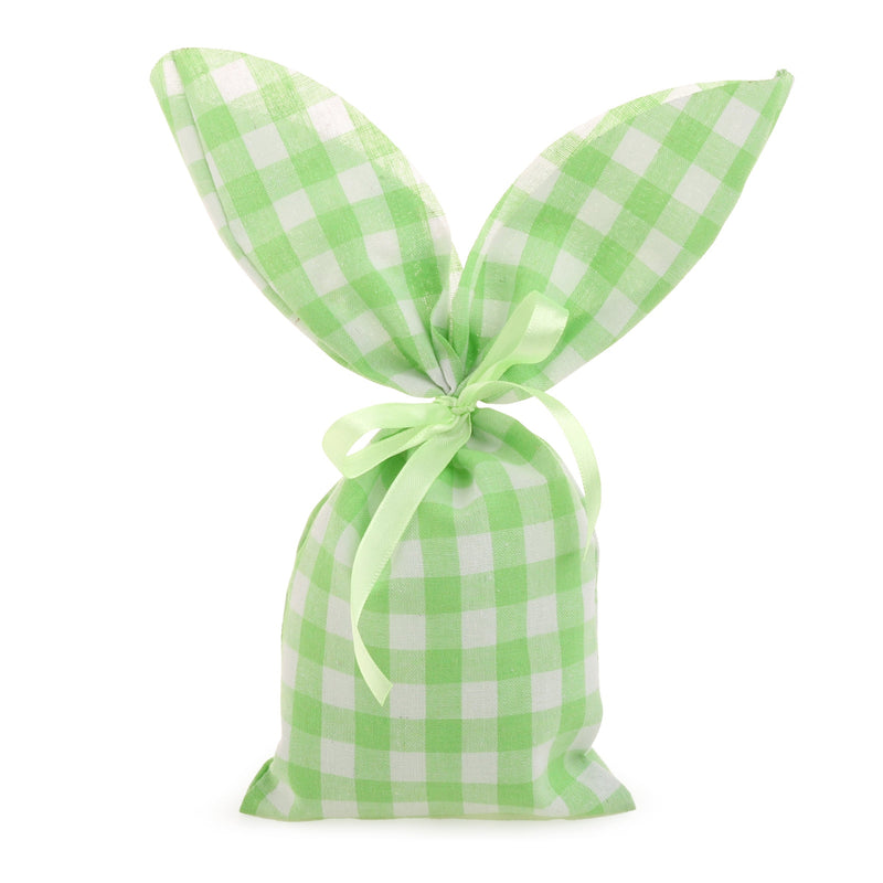 Sacchetto Bunny Bag Vichy Verde 29 x 14 cm