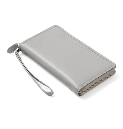 Organizer Filofax Malden Personal Compact con Zip Stone con Planner Annuale non Datato