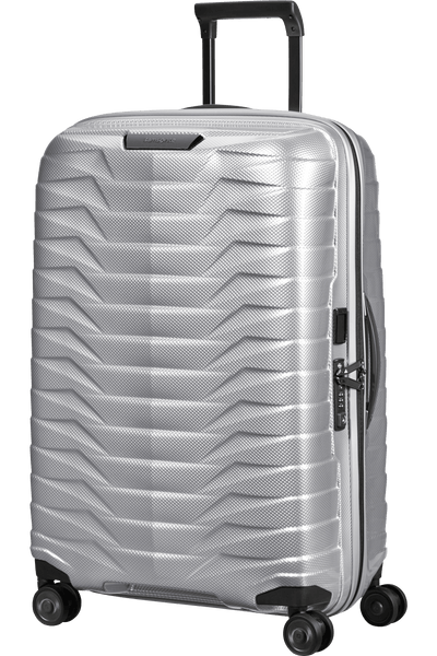 Valigia Media Samsonite Proxis Spinner 69 cm Argento