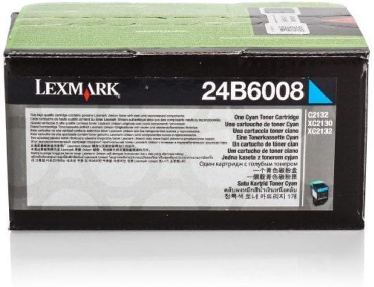 Toner Originale Lexmark 24B6008 Ciano