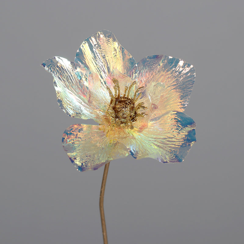 Pick Rosa Iridescente Oro 30 cm