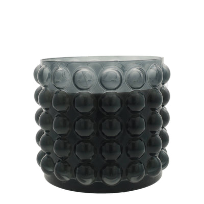 Candela Profumata in Vaso Bubble Grigio Bergamotto & Oud 4 kg