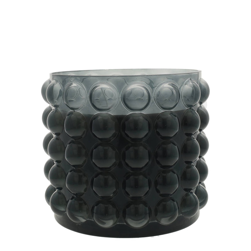 Candela Profumata in Vaso Bubble Grigio Bergamotto & Oud 4 kg