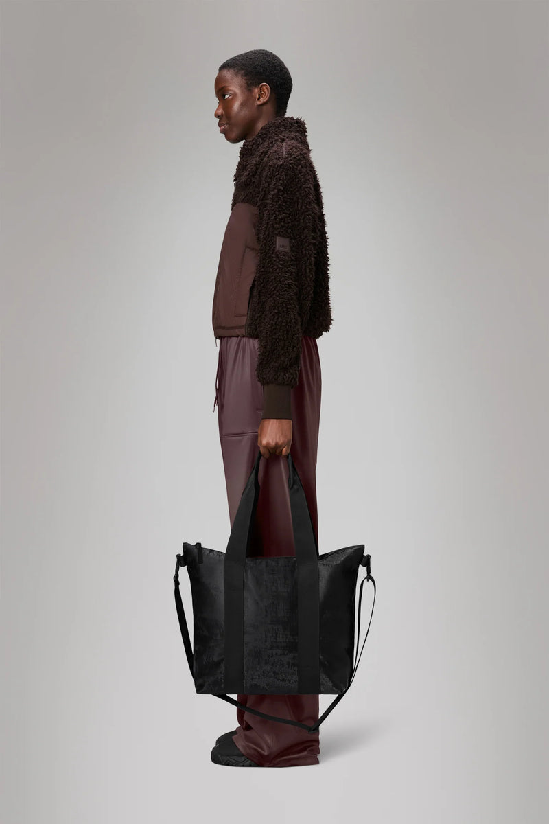 Borsa RAINS Tote Bag Mini Impermeabile W3 Coal