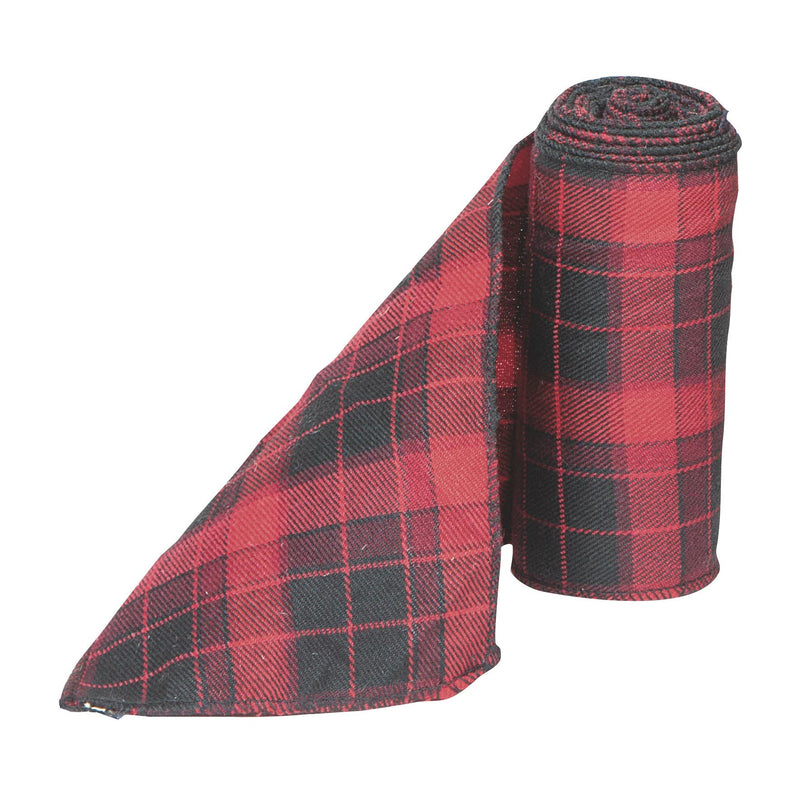 Nastro Fascia Elegant Tartan Rosso 11 cm x 10 mt