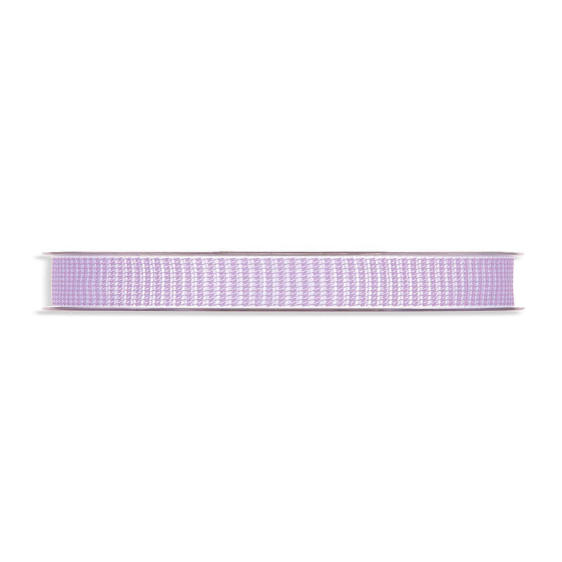 Nastro in Tessuto Petit Pied de Poul Lavanda 10 mm x 20 mt