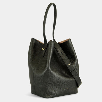 Borsa Loristella Emma in Pelle Colorata Nero