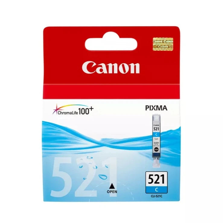 Cartuccia Originale Canon CLI-521 Ciano