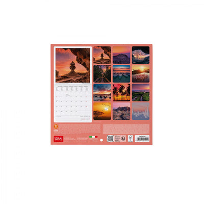 Calendario da Muro 2025 - 4 Seasons - 18 x 18 cm