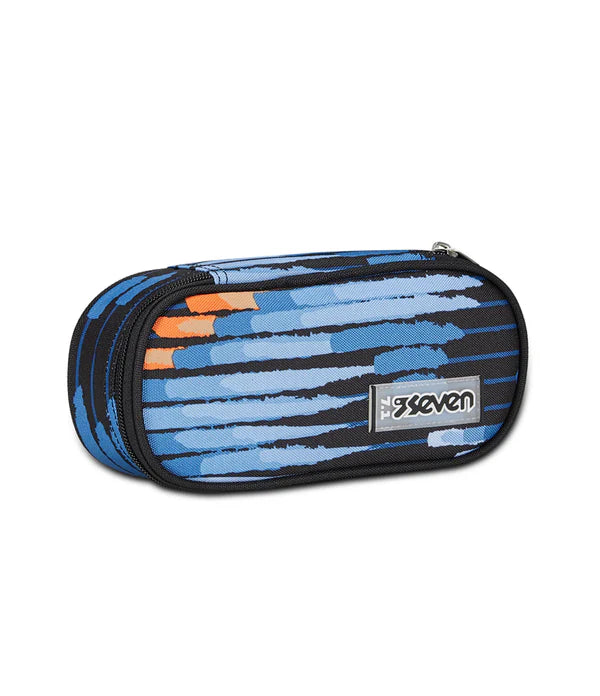 Astuccio Portapenne Round Plus Seven Freethink Boy Azzurro