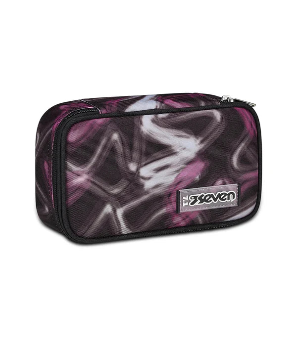 Astuccio Quick Case Seven Freethink Girl Grigio e Rosa