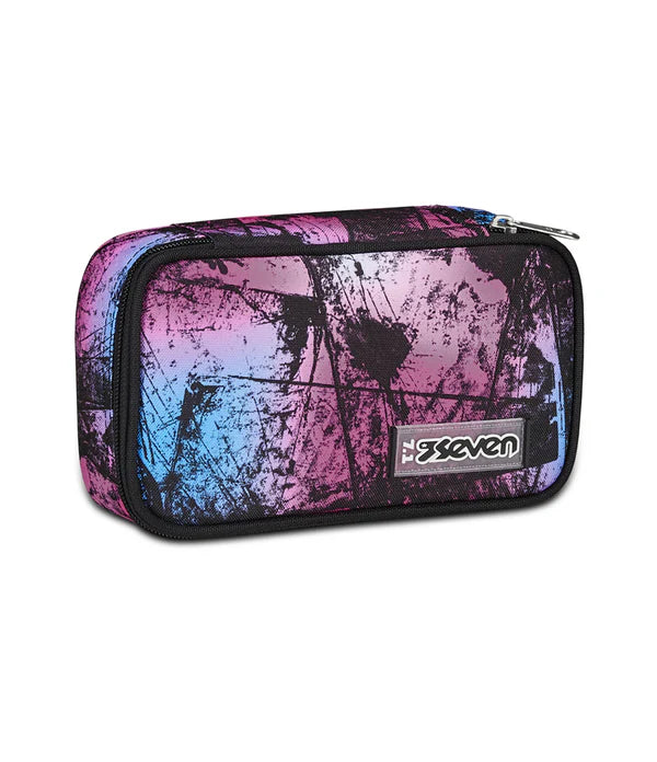 Astuccio Quick Case Seven Freethink Girl Nero e Rosa