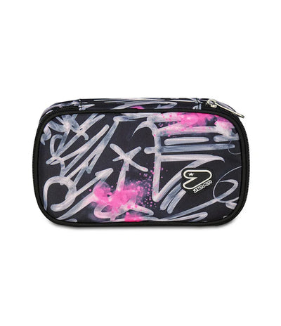 Astuccio Pencil Bag Round Plus Big in GRS Seven Dim Paint Girl