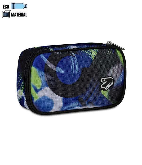 Astuccio Pencil Bag Round Plus Big in GRS Seven Color Mark Boy