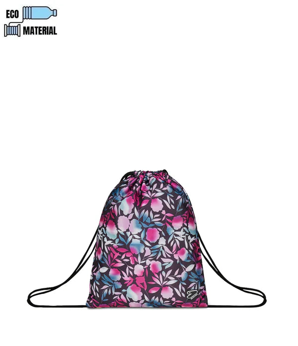 Sacca Gym Sakky Bag in GRS Seven Water-Flowers