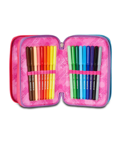 Astuccio 3 Zip Seven Sprint Paint Girl