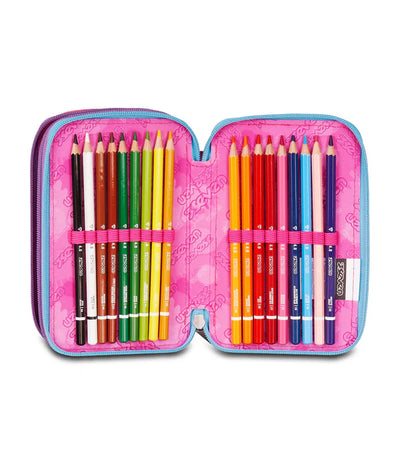 Astuccio 3 Zip Seven Sprint Paint Girl