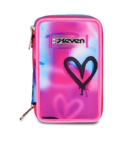 Astuccio 3 Zip Seven Sprint Paint Girl