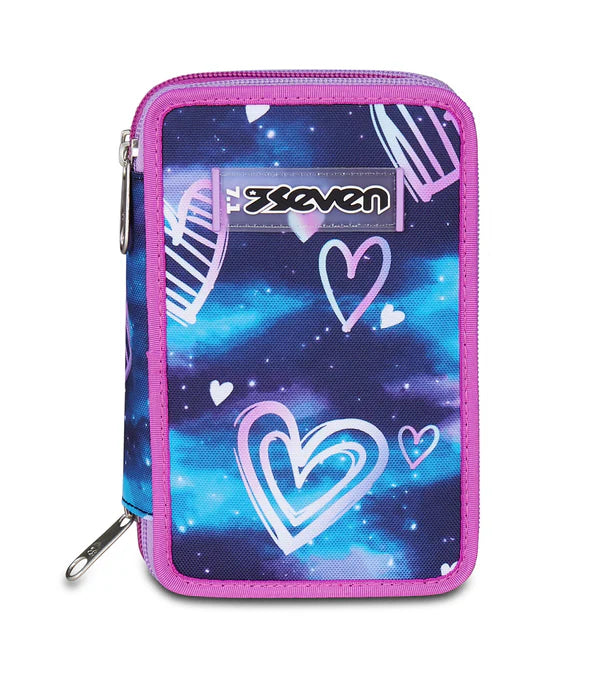 Astuccio 3 Zip Seven Gloomy Heart