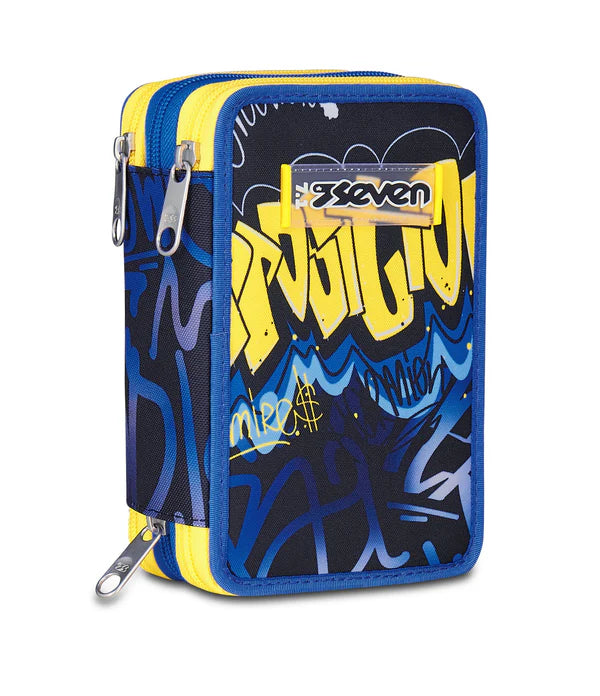 Astuccio 3 Zip Seven Hidden Spot Boy