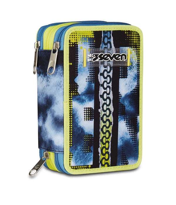 Astuccio 3 Zip Seven Shady Dye Boy