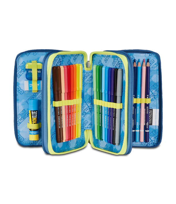 Astuccio 3 Zip Seven Shady Dye Boy