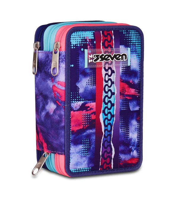 Astuccio 3 Zip Seven Shady Dye Girl