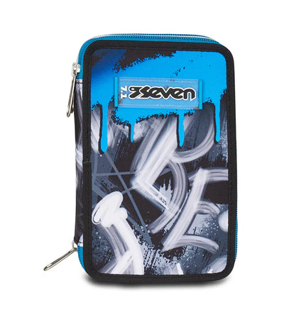 Astuccio 3 Zip Seven Quick Graffiti Boy