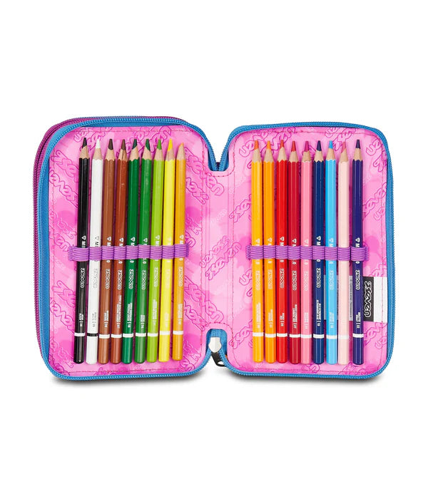 Astuccio 3 Zip Seven Quick Graffiti Girl