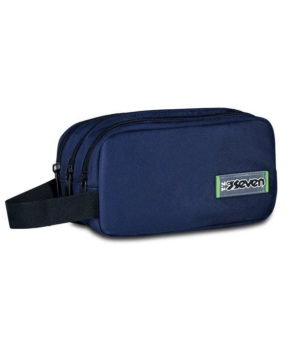 Astuccio Bustina 3 Zip Seven Freethink Unisex Blu