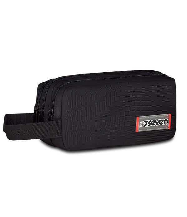 Astuccio Bustina 3 Zip Seven Freethink Unisex Nero