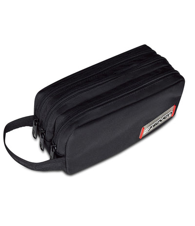 Astuccio Bustina 3 Zip Seven Freethink Unisex Nero
