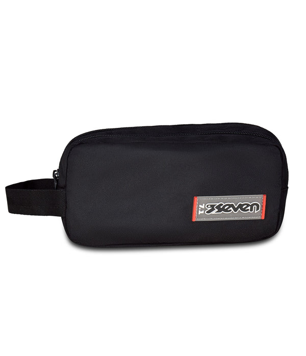 Astuccio Bustina 3 Zip Seven Freethink Unisex Nero