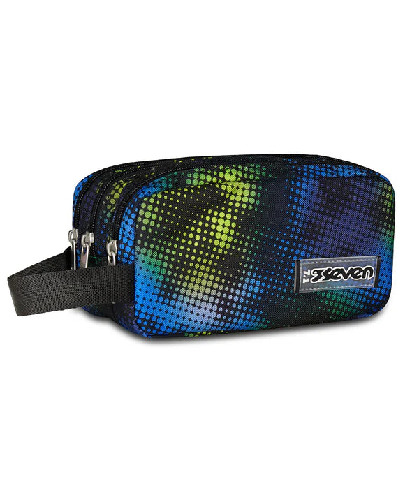 Astuccio Bustina 3 Zip Seven Freethink Boy Dots