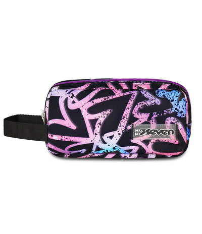 Astuccio Bustina 3 Zip Seven Freethink Girl Hearts