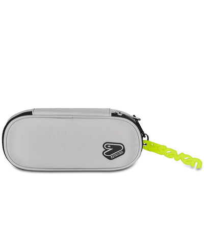 Astuccio Bustina Round Plus in GRS Seven Tech Line Grigio Chiaro