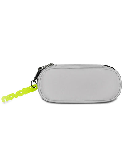 Astuccio Bustina Round Plus in GRS Seven Tech Line Grigio Chiaro