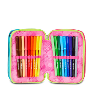 Astuccio 3 Zip Seven Write Down Girl