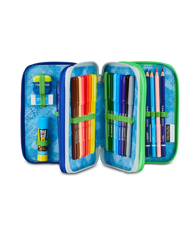 Astuccio 3 Zip Seven Write Down Boy