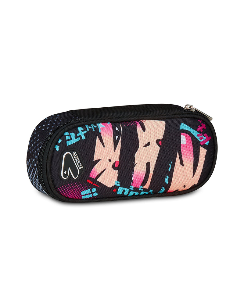 Astuccio Pencil Bag Round Plus in GRS Seven Japan Mood Pink