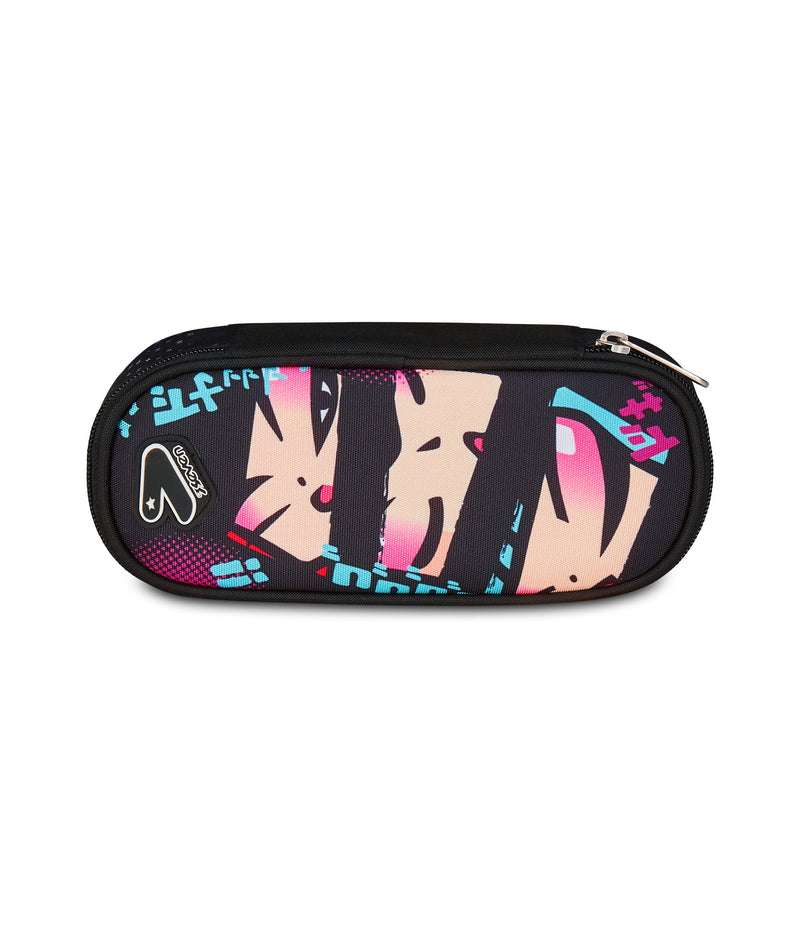 Astuccio Pencil Bag Round Plus in GRS Seven Japan Mood Pink